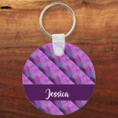 Porte-clés Particularité violette (Recto)