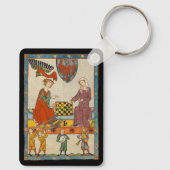 Porte-clés Partie d'échecs Codex Manesse XIVe siècle (Verso)