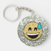 Porte-clés *~* Parties scintillant Argent AP41 (Devant)