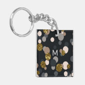 Porte-clés Parties scintillant Confetti Peach, Maple, Grey an (Devant gauche)
