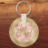 Porte-clés Parties scintillant d'or Empreinte de léopard Blus (Recto)