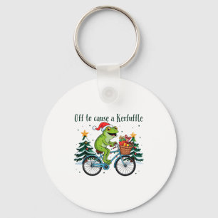 Porte-clés Partir pour causer un chahut drôle de grenouille S