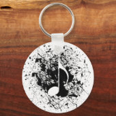 Porte-clés Partition musicale (Recto)