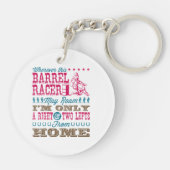 Porte-clés Partout où ce pilote de fûts peut rouler Barrel Ra (Dos)