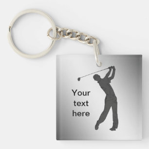 Porte-clés Partouzeur de golf personnalisable