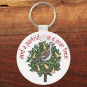 Porte-clés Partridge dans un arbre à poires (Recto)