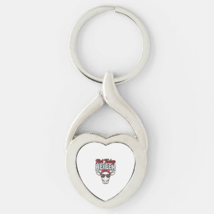 Porte-clés Pas aujourd'hui génisse drôle vache vintage design