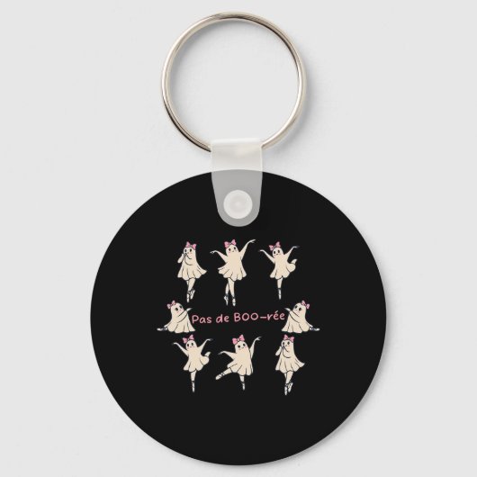 Porte-clés Pas De Boo-rée Design (Recto)