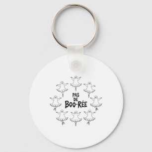 Porte-clés Pas De Boo-rée Funny Ballet Ghosts Danse Halloween