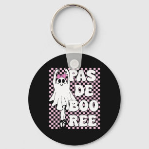 Porte-clés Pas De Boo-ree Funny Retro Ballet Ghosts Halloween