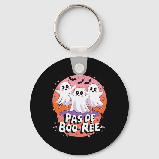 Porte-clés Pas De Boo-rée Ghost Ballet Danse Professeur Funny (Recto)