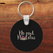 Porte-clés Pas de boue, pas de fleur de lotus (Recto)