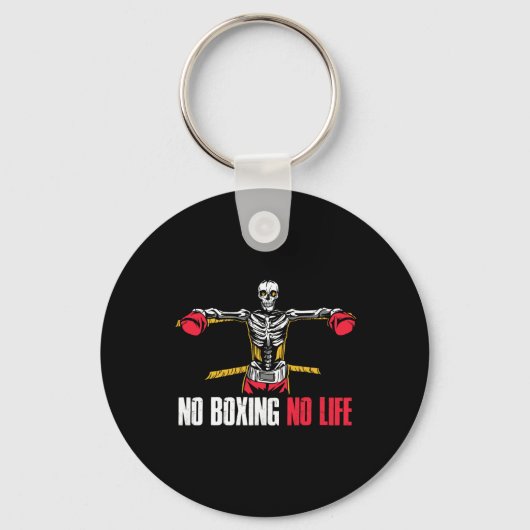 Porte-clés Pas de boxe, pas de vie (Recto)