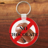Porte-clés Pas de chocolat (Recto)