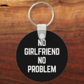 Porte-clés Pas de citation drôle de copine (Recto)