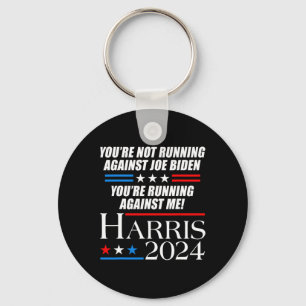 Porte-clés Pas de course contre Joe Biden - Kamala Harris Deb