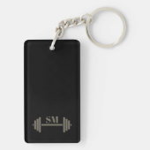 Porte-clés Pas de douleur pas de gain Porte - clé (Dos)