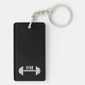 Porte-clés Pas de douleur pas de gain Porte - clé (Dos)