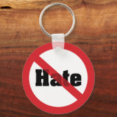 Porte-clés Pas de haine (Recto)