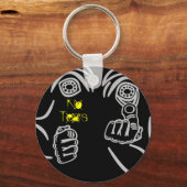 Porte-clés Pas de larmes #2 (Recto)