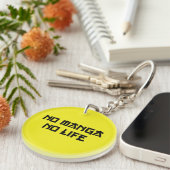 PORTE-CLÉS PAS DE MANGA PAS DE VIE (Devant droit)