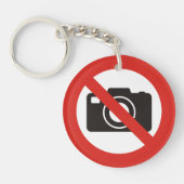 Porte-clés 'Pas de photos autorisées' (Devant)