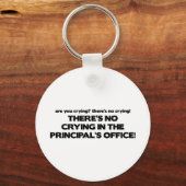 Porte-clés Pas de pleurage dans le bureau du directeur (Recto)