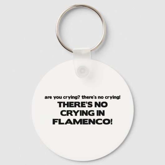 Porte-clés Pas de pleure - Flamenco (Recto)