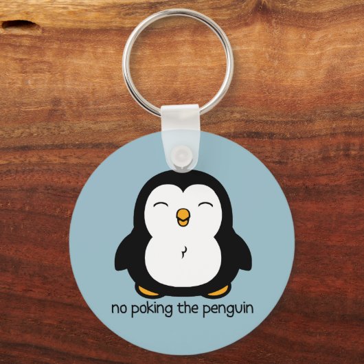 Porte-clés Pas De Poing Le Pingouin BLUE (Verso)