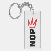 Porte-clés Pas de rois NOPE (Devant gauche)