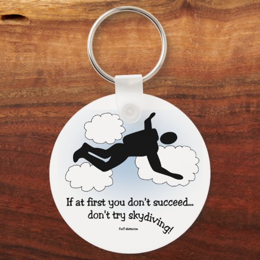 Porte-clés Pas de Skydive (Recto)