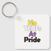 Porte-clés Pas de TERF chez Pride Porte - clé (Recto)