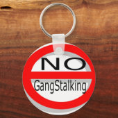 Porte-clés Pas de traque (Recto)