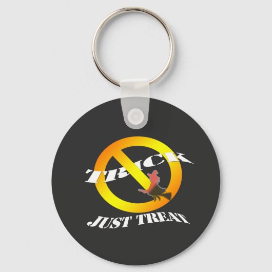 Porte-clés Pas de truc juste traiter (Recto)