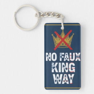 Porte-clés Pas de voie de faux roi