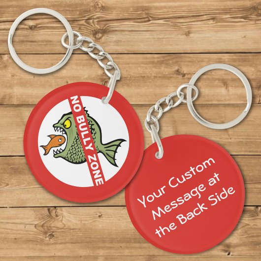 Porte-clés Pas de zone de harcèlement