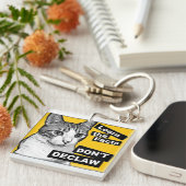 Porte-clés Pas declaw (Devant Droit)