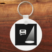 Porte-clés Pas drôle (Recto)