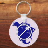 Porte-clés Pas d'Union nord-américaine (Recto)