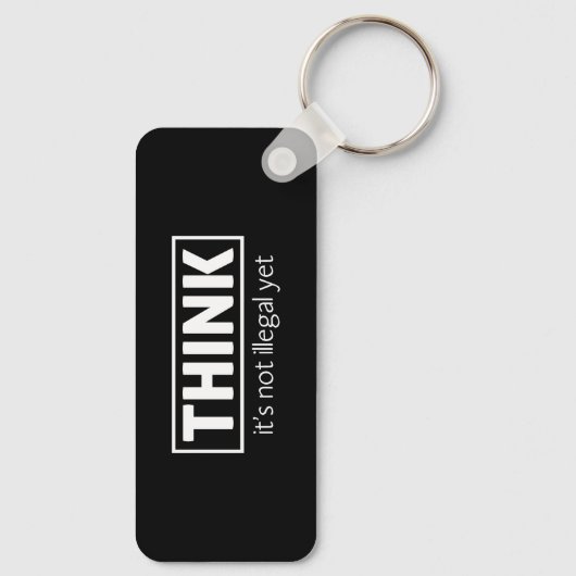 Porte-clés Pas illégal (Verso)