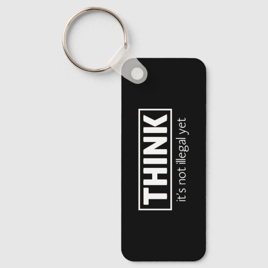 Porte-clés Pas illégal (Recto)