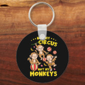 Porte-clés Pas Mes Singes (Recto)