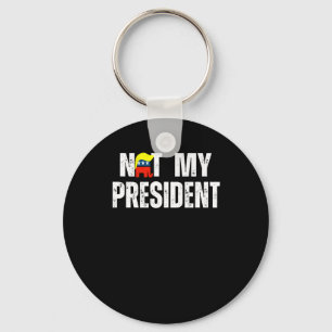 Porte-clés Pas mon président Trump 2025