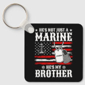 Porte-clés Pas seulement un marin, c'est mon frère patriote d (Recto)