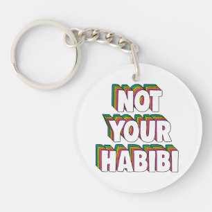 Porte-clés Pas ton Habibi