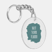 Porte-clés Pas Votre Habibi (Devant gauche)