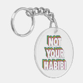 Porte-clés Pas Votre Habibi (Devant gauche)