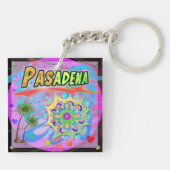 Porte-clés Pasadena Vrai Porte - clé de Progrès (Dos)