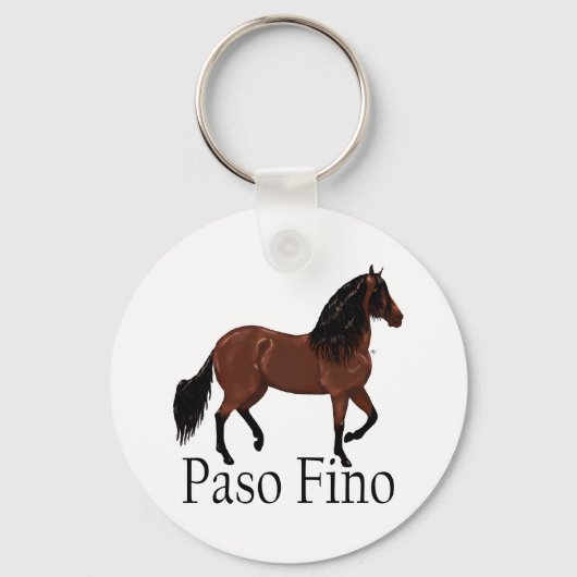 Porte-clés Paso Fino Bay "Paso Fino" (Recto)