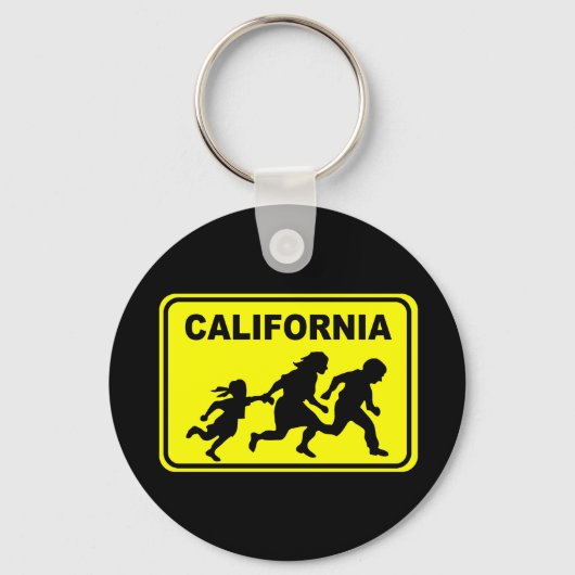 Porte-clés Passage en Californie (Recto)